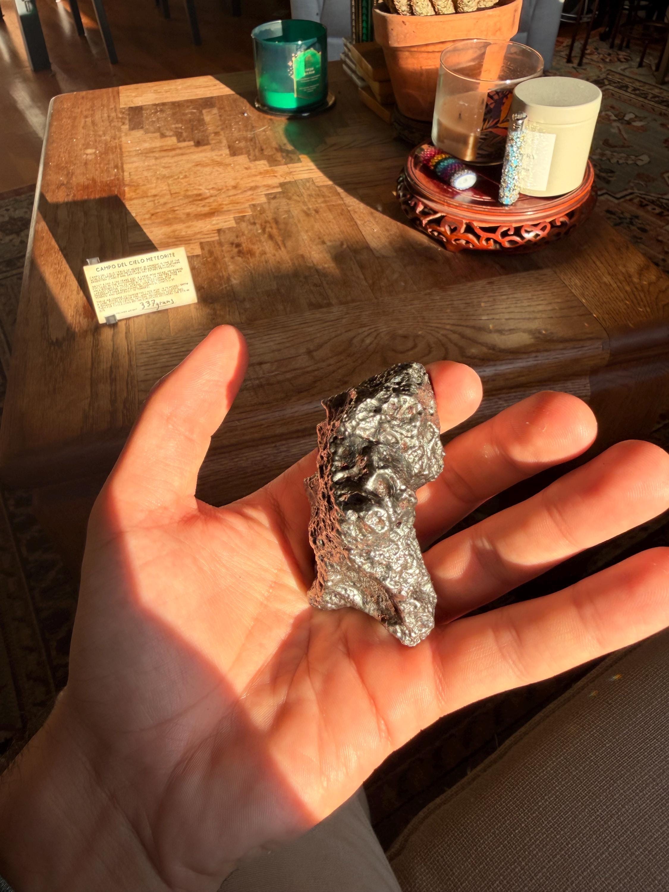 Authentic Meteorite - Campo del Cielo - 337 grams