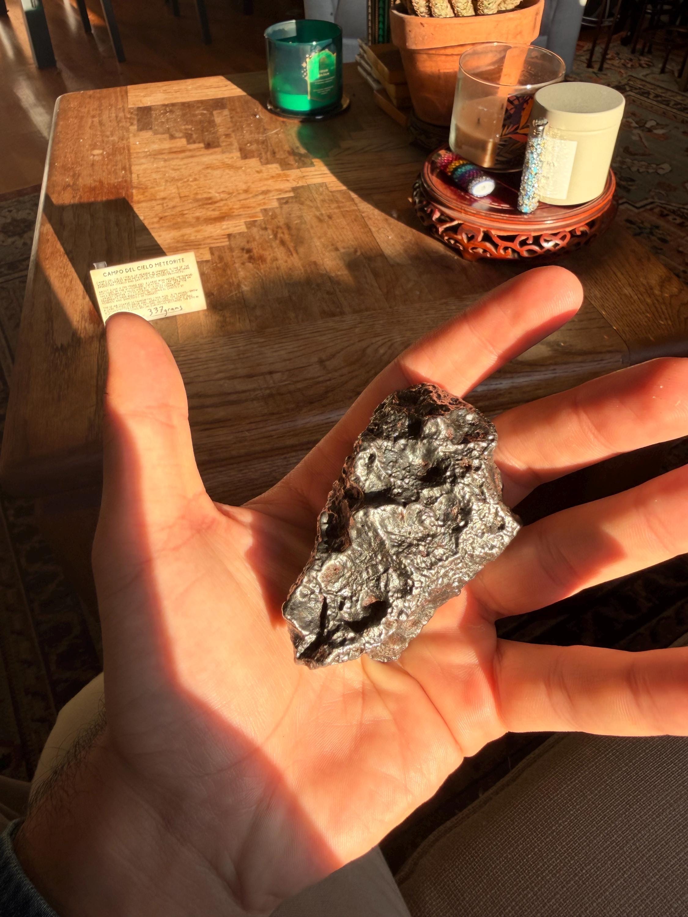 Authentic Meteorite - Campo del Cielo - 337 grams