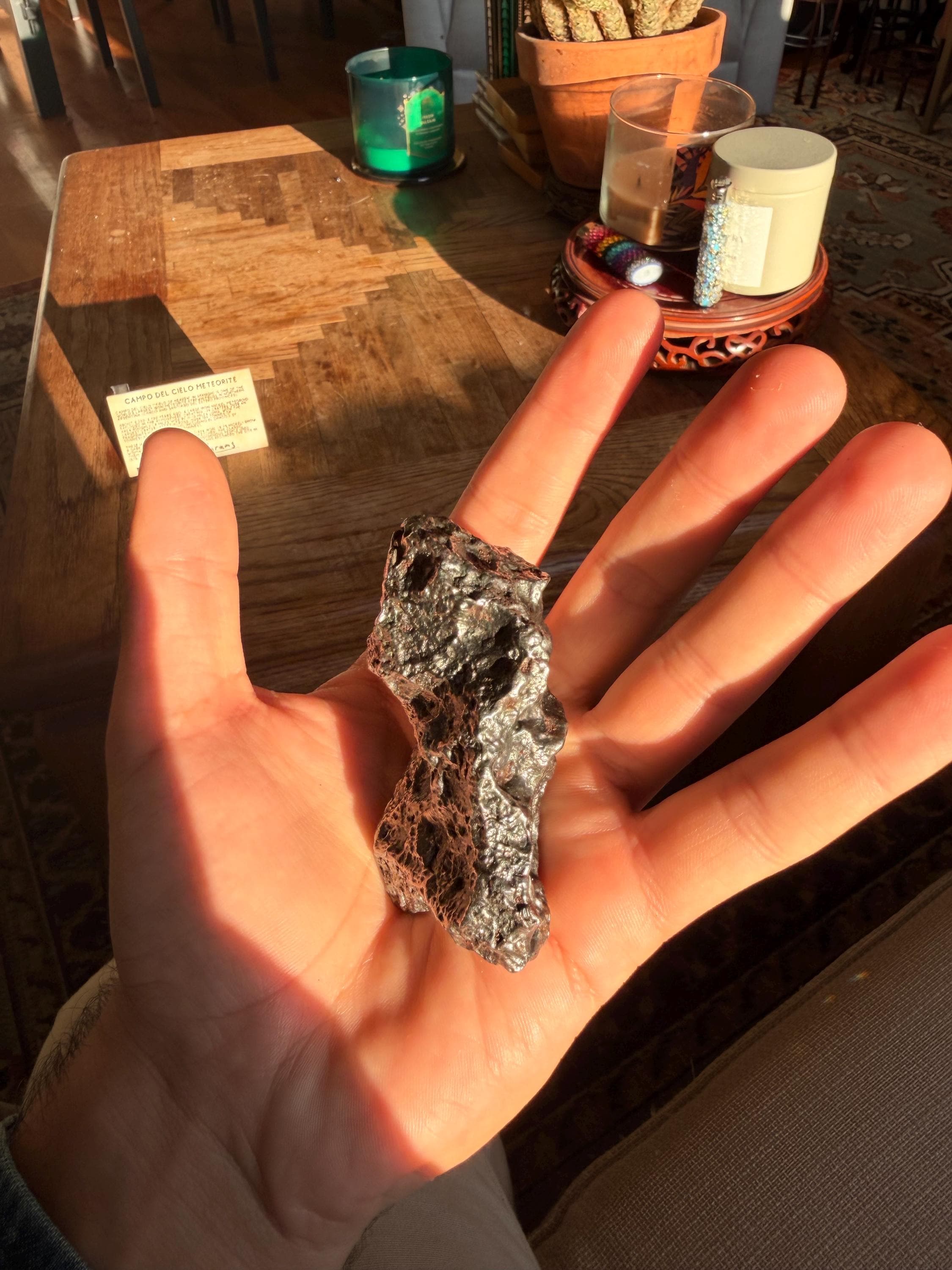 Authentic Meteorite - Campo del Cielo - 337 grams