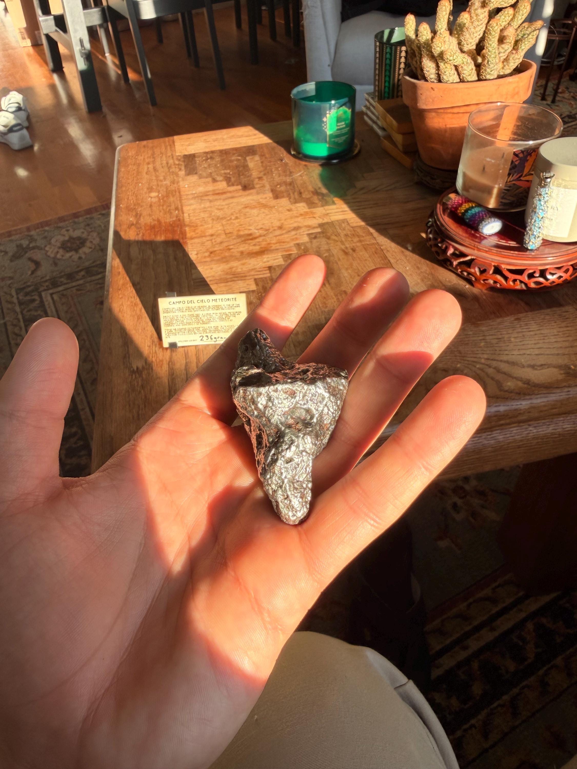 Authentic Meteorite - Campo del Cielo - 236 grams